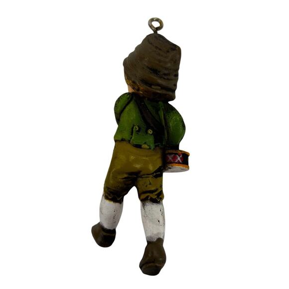 Vintage Hallmark Tree-Trimmer Collection Drummer Boy 1970's Christmas Ornament - Picture 4 of 4